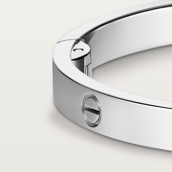 Love bracelet, medium model White gold