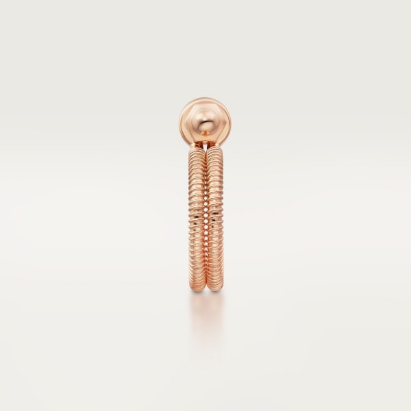 Ecrou de Cartier ring, diamond Rose gold, diamonds