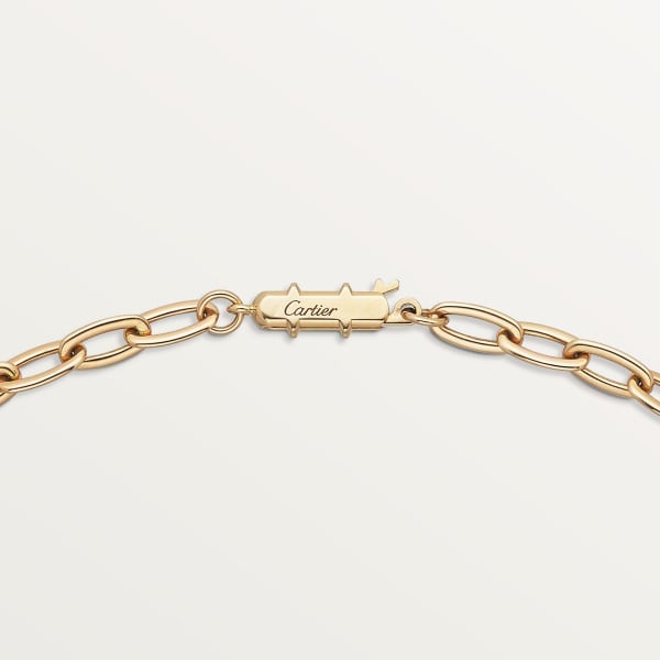 Juste un Clou necklace, diamonds Yellow gold, diamonds