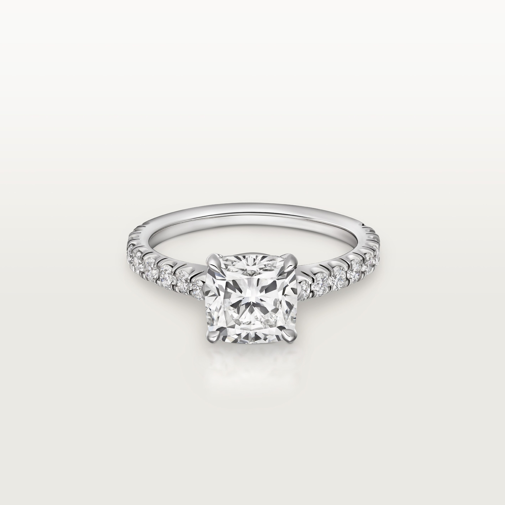 Solitaire 1895 Platinum, diamonds