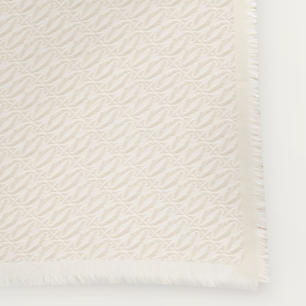 C de Cartier shawl Wool and silk