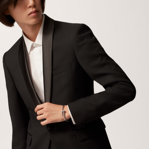 Juste un Clou bracelet, classic model, diamonds White gold, diamonds