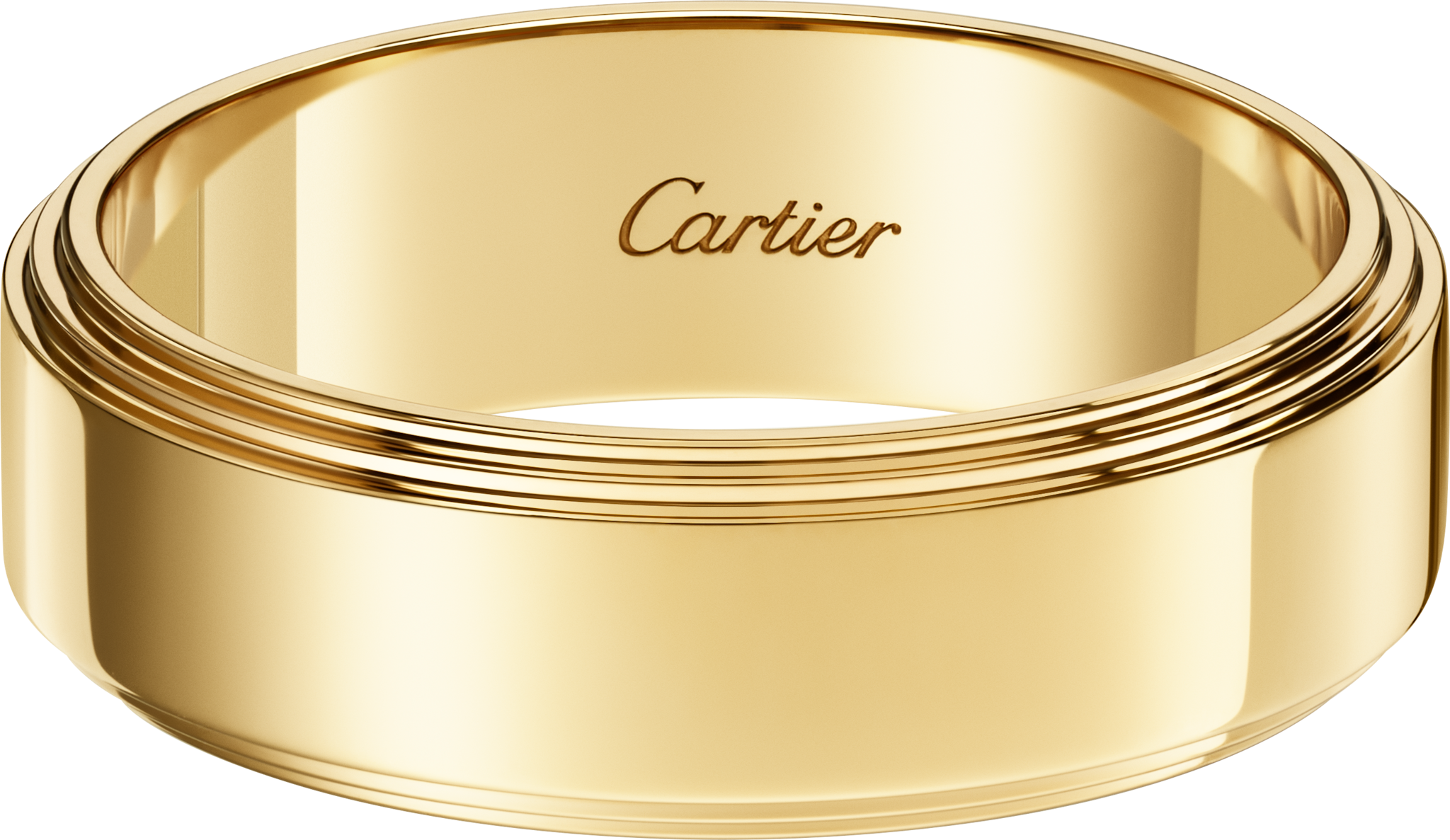 Cartier d'Amour wedding ring, 6 mm widthYellow gold.