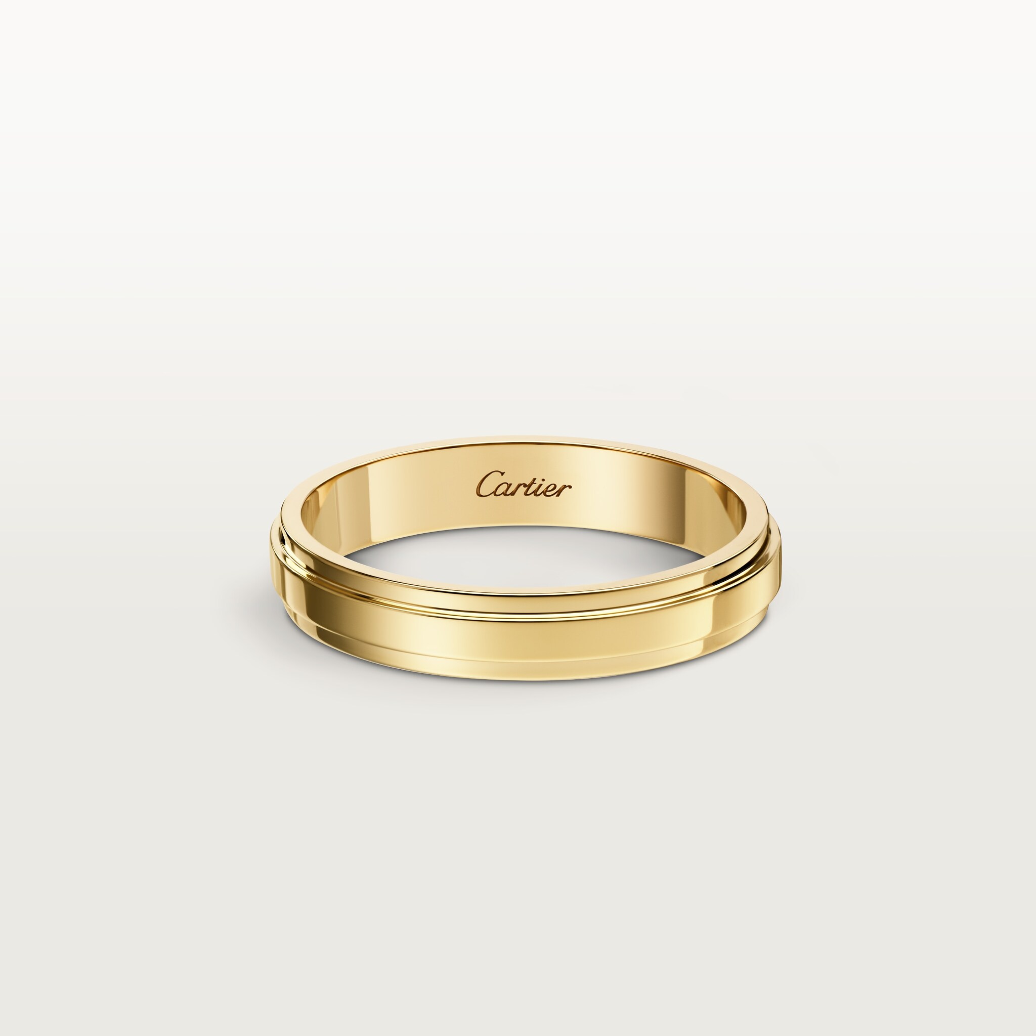 Cartier d'Amour wedding ring, 3.5 mm widthYellow gold