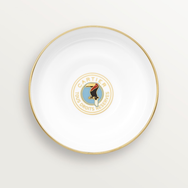 Set of three Cartier Characters bowls Porcelain