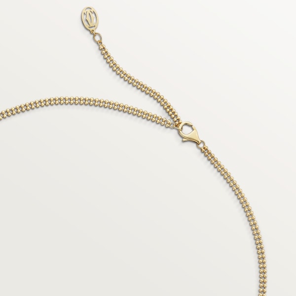 Trinity necklace, diamonds White gold, yellow gold, rose gold, diamonds
