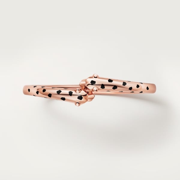 Panthère de Cartier bracelet  Rose gold, tsavorite garnets, lacquer