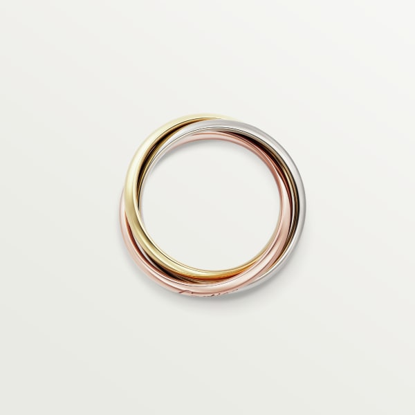 Trinity ring White gold, rose gold, yellow gold