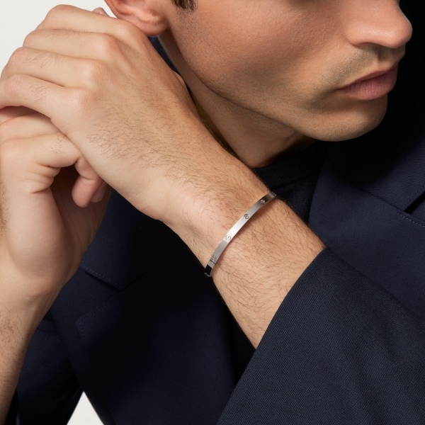 Love bracelet, small model White gold