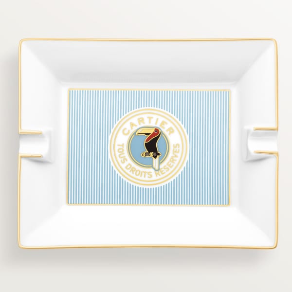 Cartier Characters ashtray Porcelain