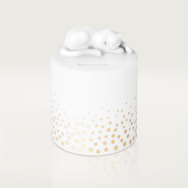 Cartier Baby Panthère piggy bank Porcelain