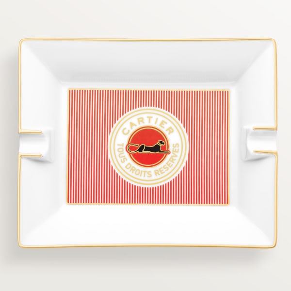 Cartier Characters ashtray Porcelain