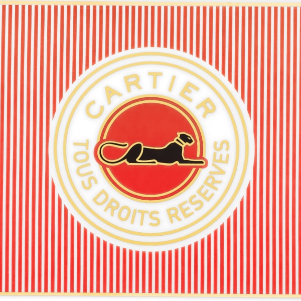 Cartier Characters ashtray Porcelain