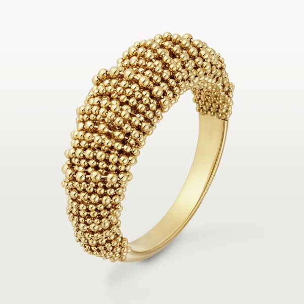 Cartier Libre Tressage手镯 黄金