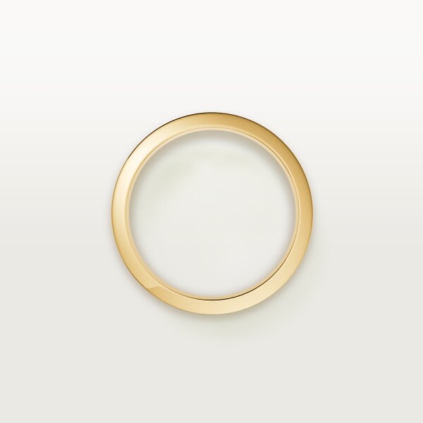 C de Cartier wedding ring, 5 mm width Yellow gold