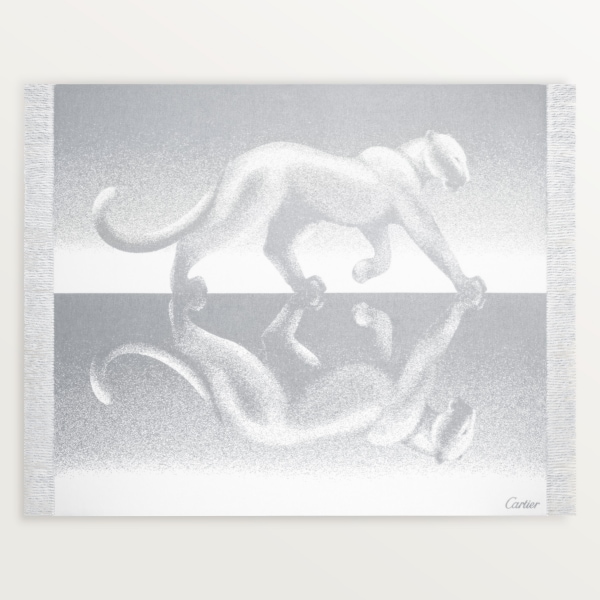 Panthère de Cartier blanket Cashmere