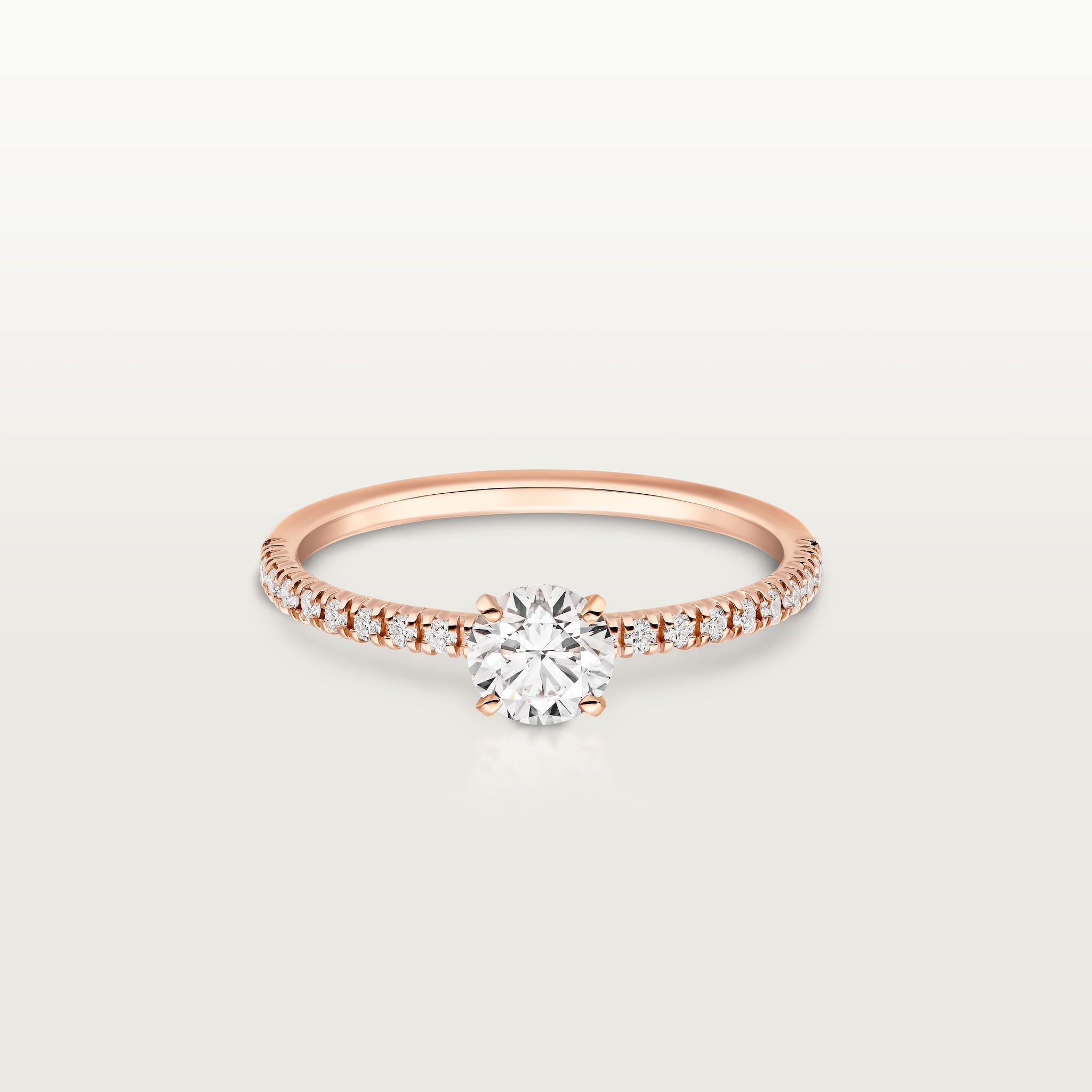 Etincelle de Cartier ringRose gold, diamonds