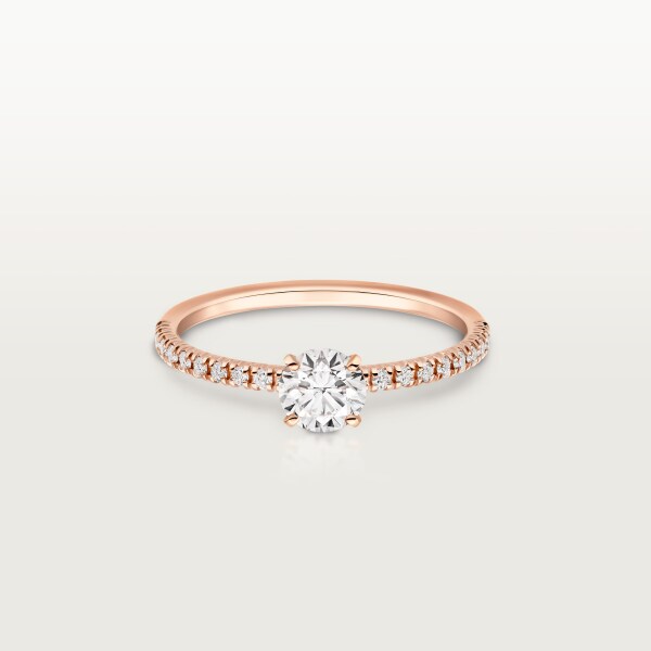 Etincelle de Cartier ring Rose gold, diamonds