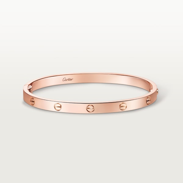 Love bracelet, medium model Rose gold