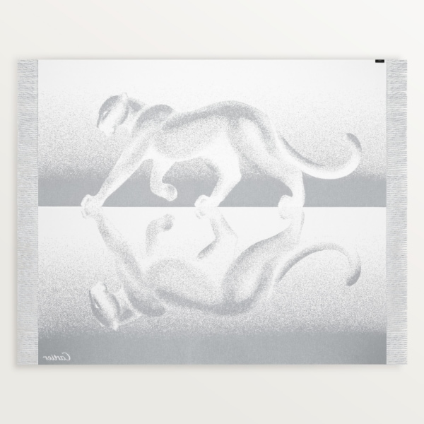 Panthère de Cartier blanket Cashmere