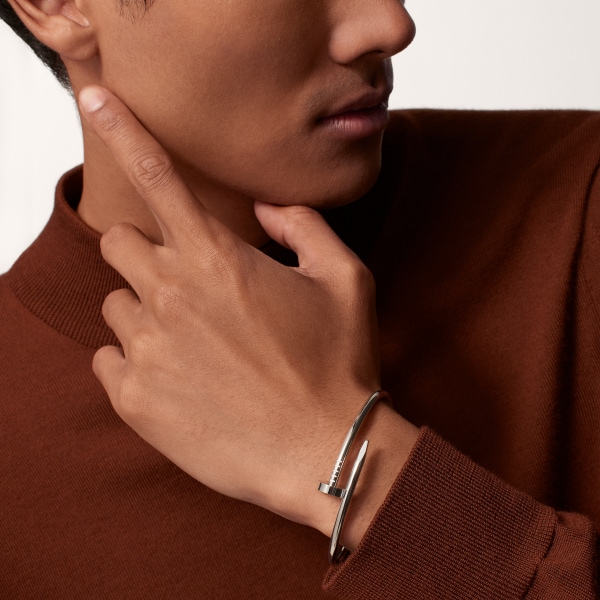 Juste un Clou bracelet, classic model White gold