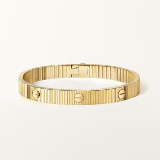 <span class='lovefont'>A </span> Unlimited Bracelet, flexible Yellow gold