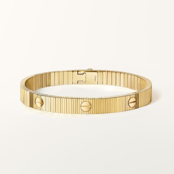 Love Unlimited Bracelet, flexible Yellow gold
