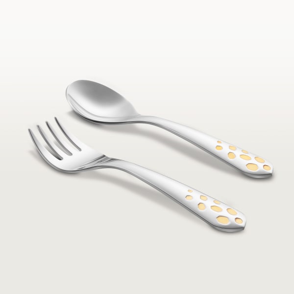 Cartier Baby Panthère cutlery set Metal