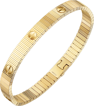 Love Unlimited Bracelet, flexible Yellow gold