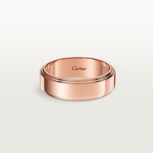 Cartier d'Amour wedding ring, 6 mm width Rose gold
