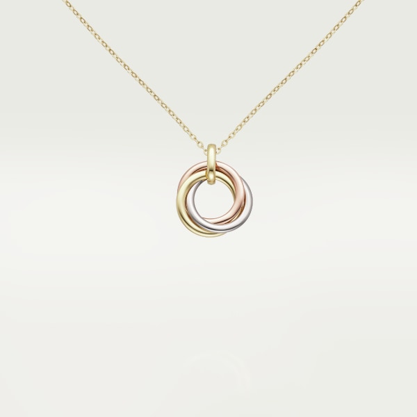 Trinity necklace White gold, rose gold, yellow gold