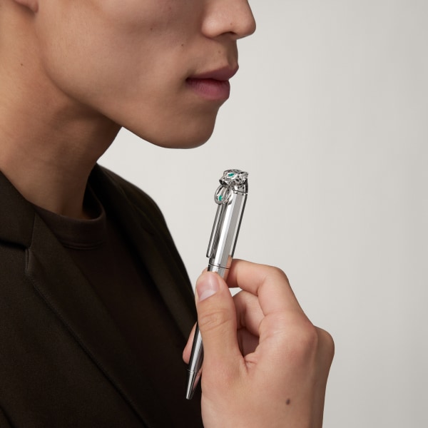 Panthère de Cartier pen Limited numbered edition, sterling silver 925/1000