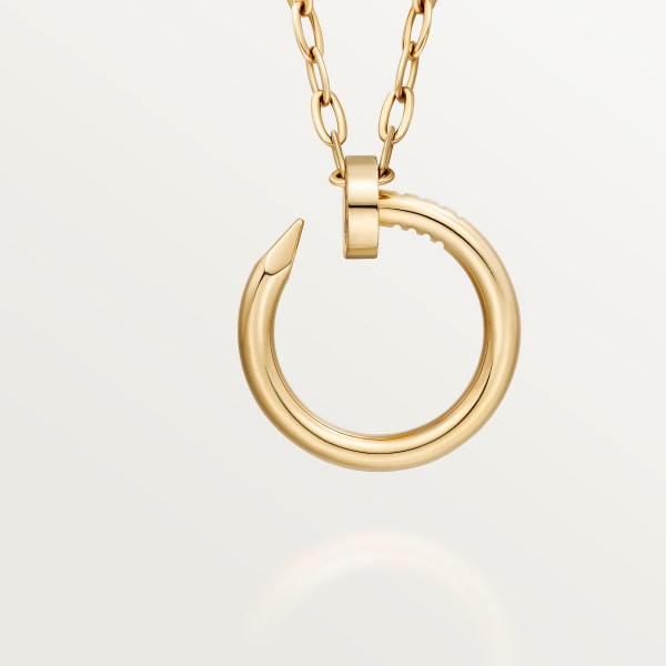 Juste un Clou long necklace, transformable, extra-large model Yellow gold