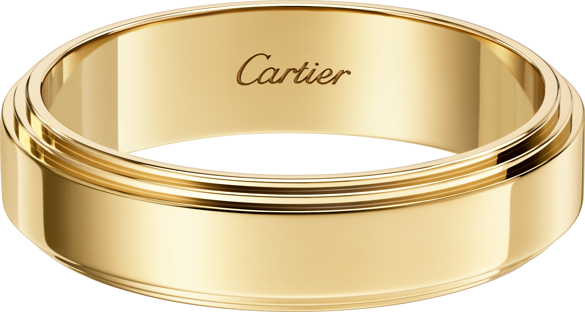 Cartier d'Amour wedding ring, 5 mm widthYellow gold.