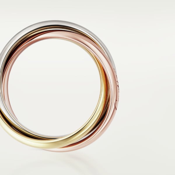 Classic Trinity ring White gold, rose gold, yellow gold
