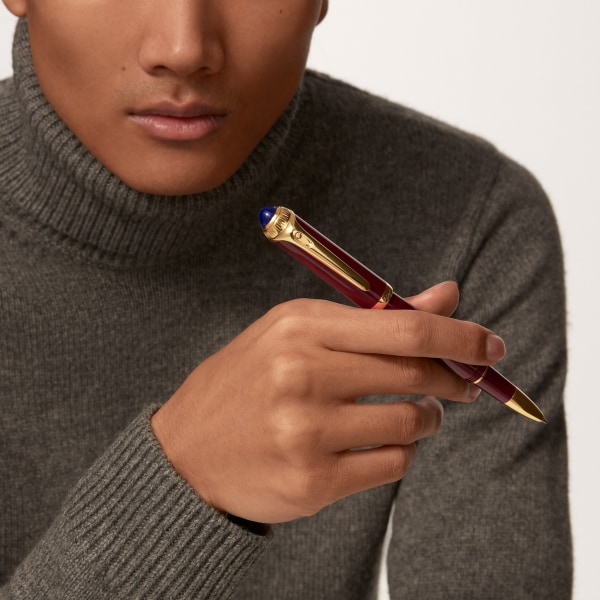 R de Cartier pen Composite, golden finish