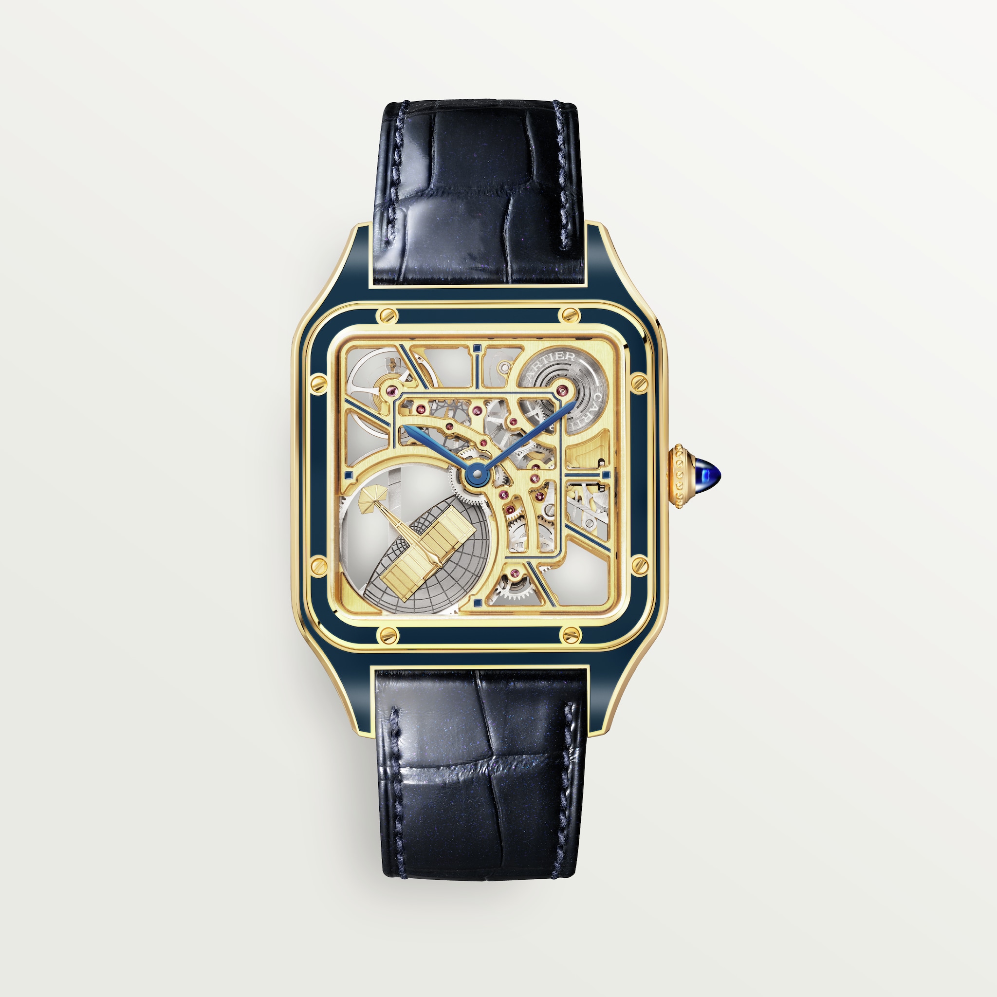 Cartier santos clearance dumont skeleton