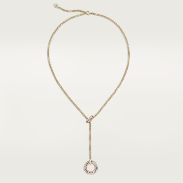 Cartier trinity diamond necklace best sale