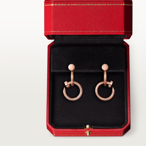 Juste un Clou earrings, double Rose gold