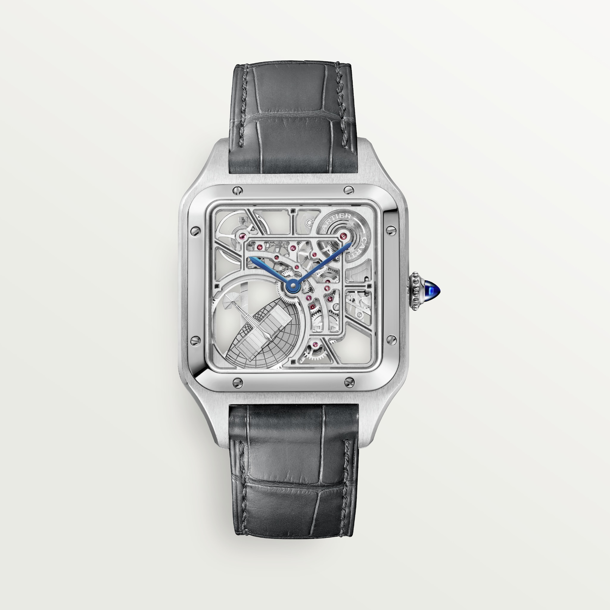 Santos Dumont skeleton watch