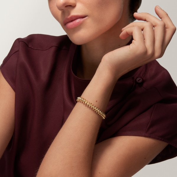 Clash de Cartier bracelet, Medium model Yellow gold
