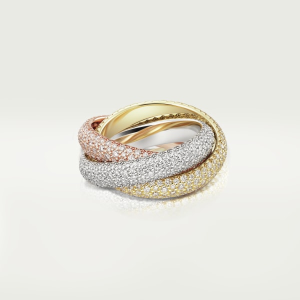 Cartier trinity discount ring large model