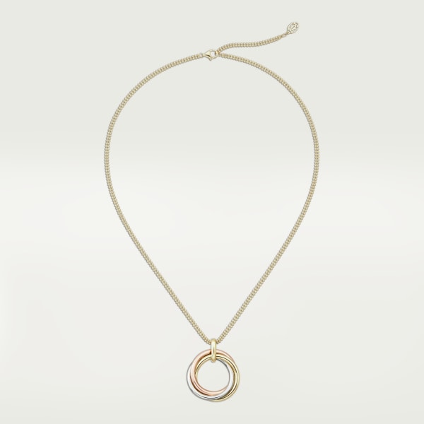 Trinity pendant, large model White gold, yellow gold, rose gold