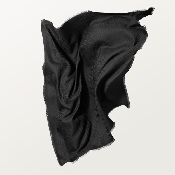 C de Cartier shawl Wool and silk