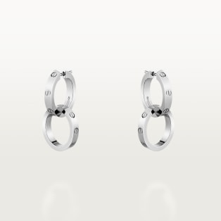 <span class='lovefont'>A </span> earrings White gold