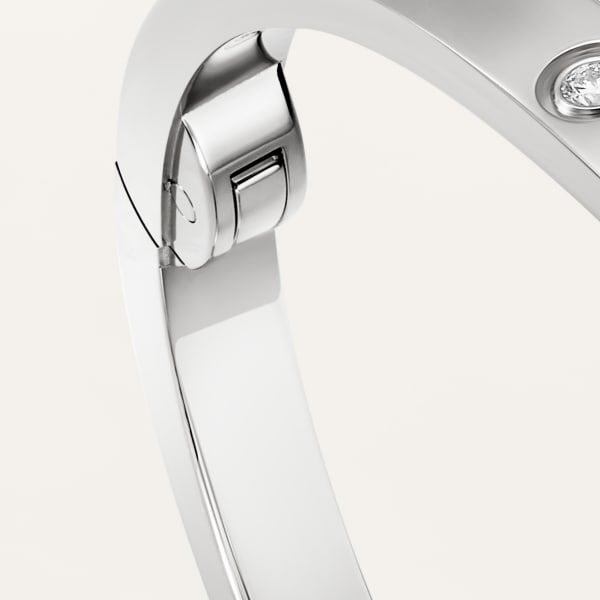Love bracelet, small model, 10 diamonds White gold, diamonds