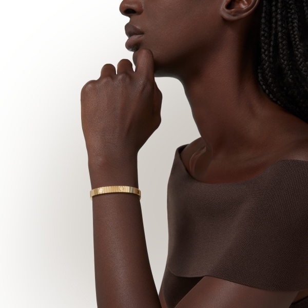 Love Unlimited Bracelet, flexible Yellow gold