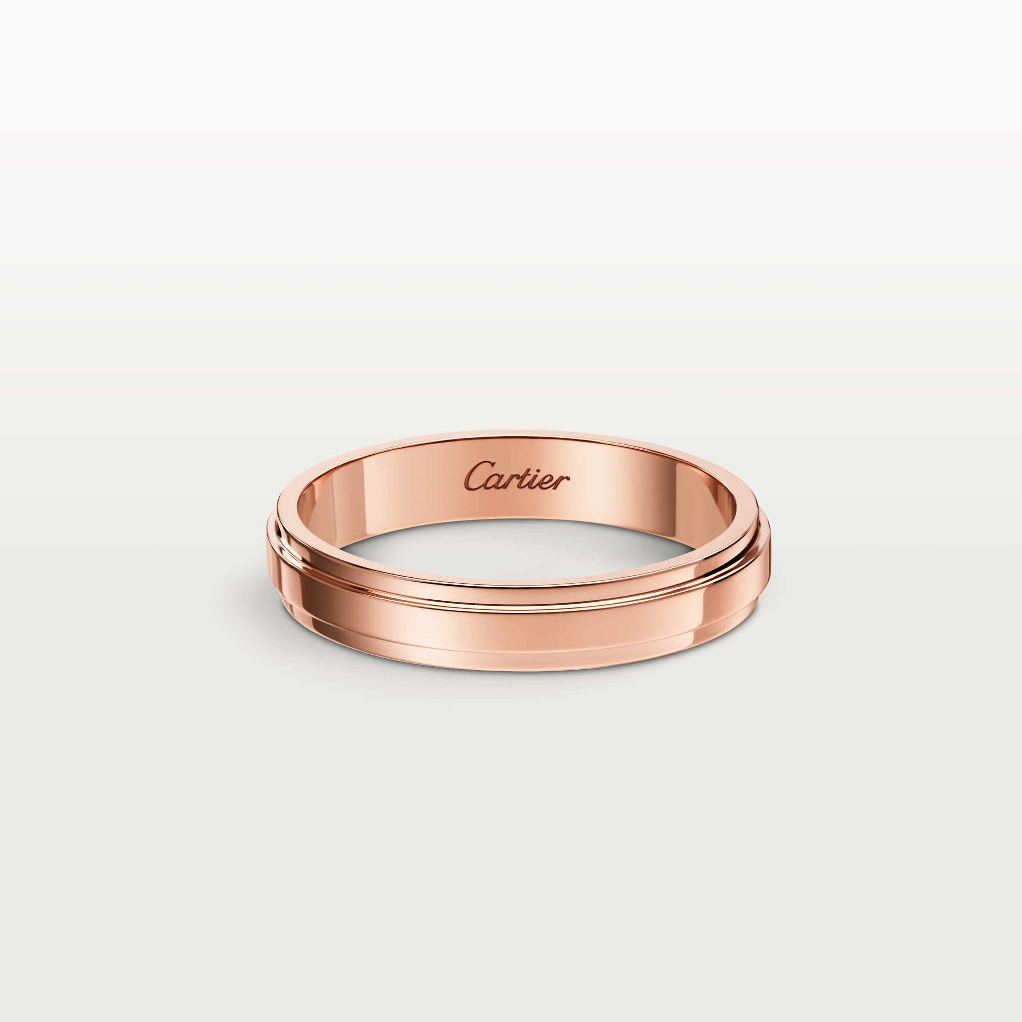 Cartier d'Amour wedding ring, 3.5 mm widthRose gold
