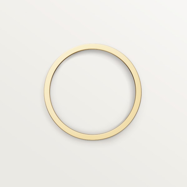 Vendome Louis Cartier wedding ring, width 2.5 mm White gold, rose gold, yellow gold